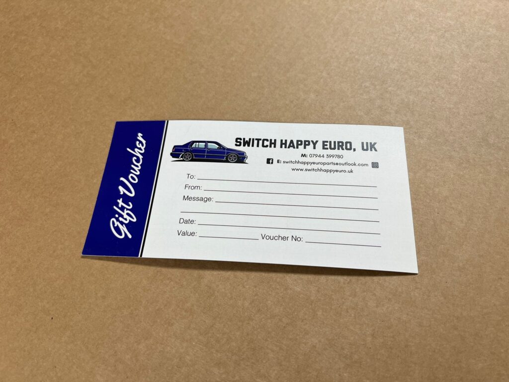 Gift Voucher Switch Happy