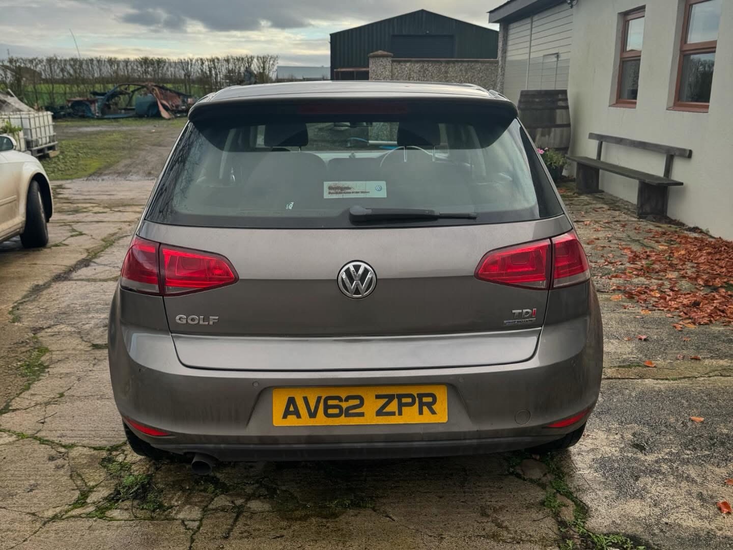 Vw Golf Mk7 C Style Roof Spoiler - Image 3