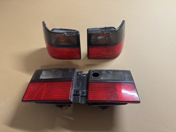 Vw Vento Jetta Mk3 Hella Red Black Tail Lights OEM
