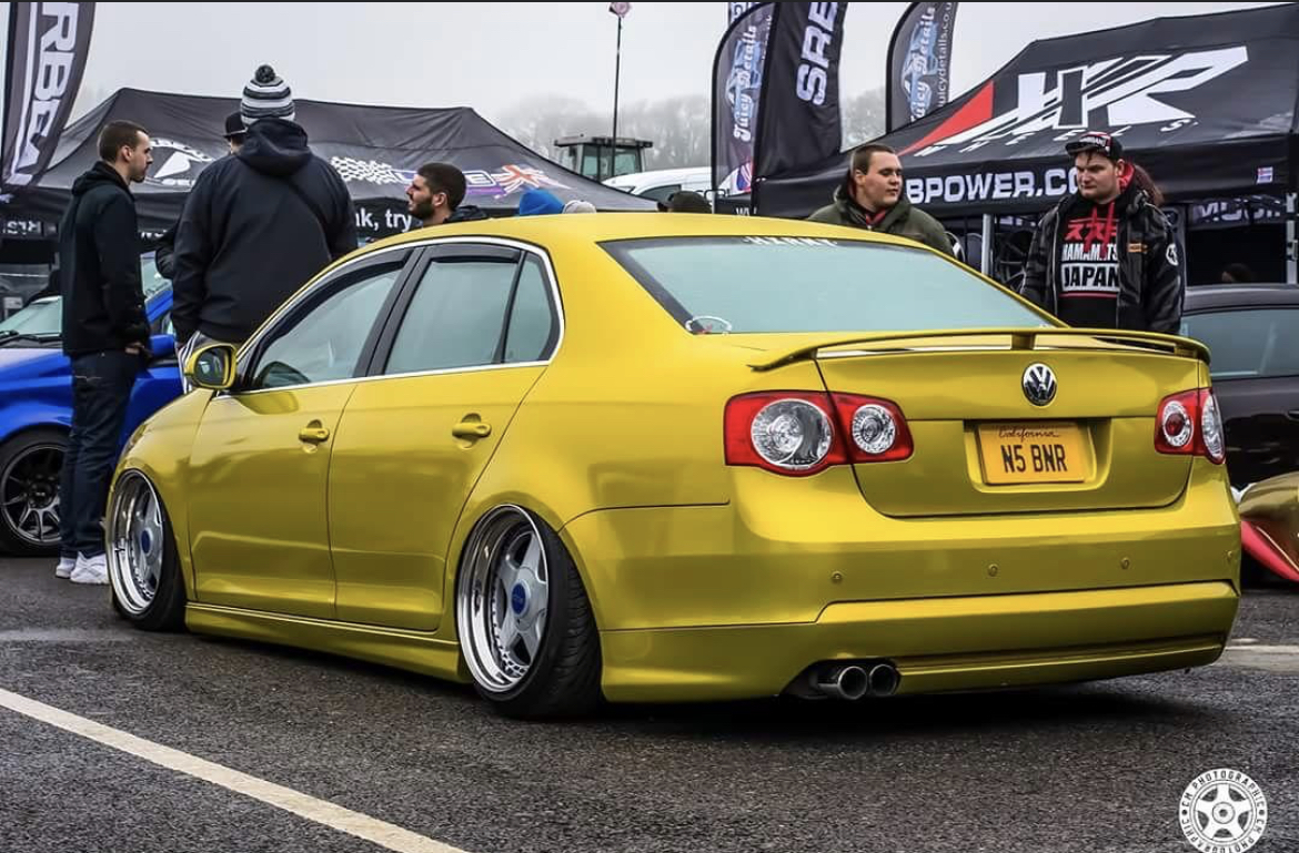 Vw Jetta Mk5 3 Leg Boot Spoiler Fibreglass PREORDER