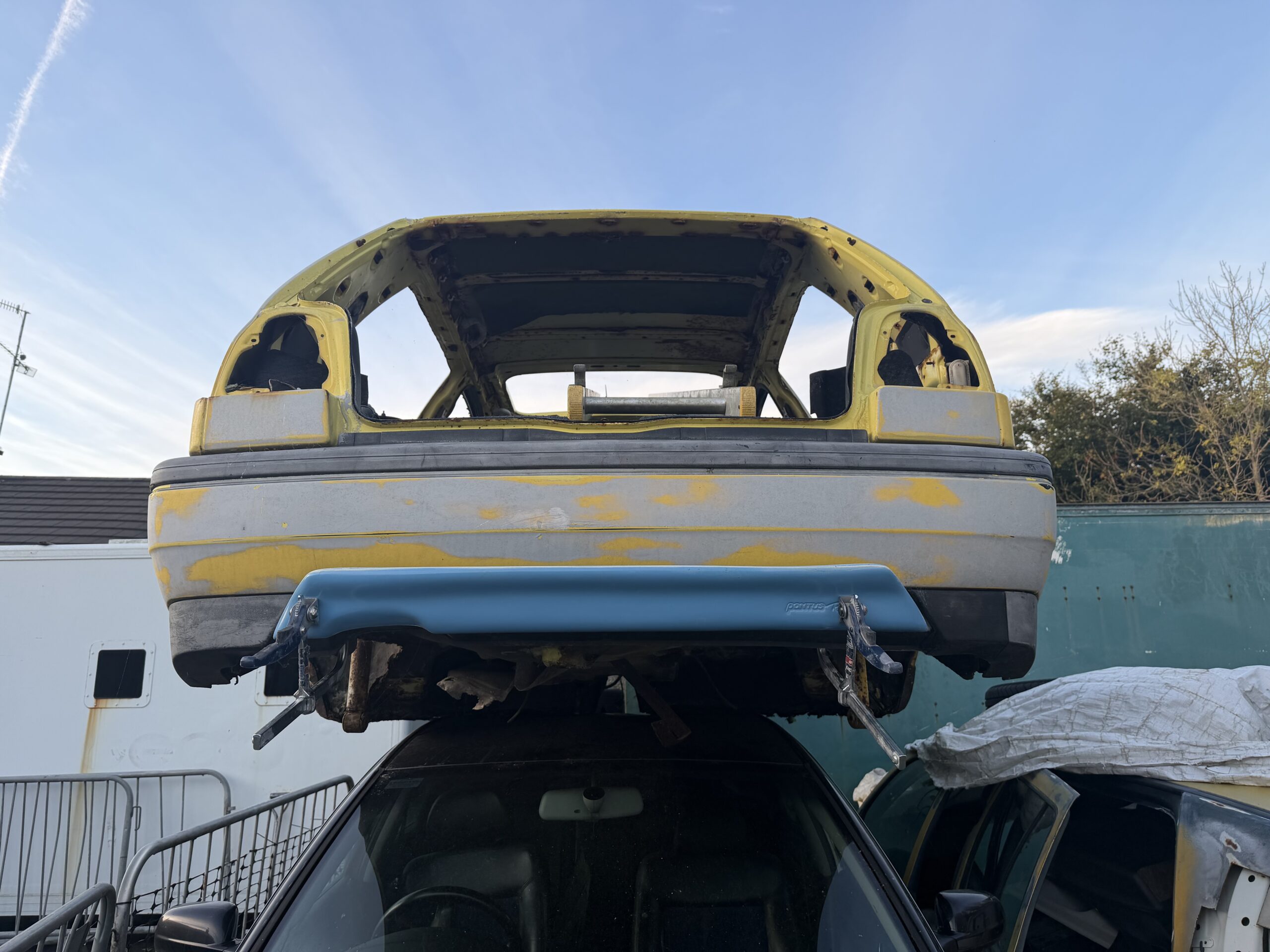 MK3 Golf Fibreglass Pontus Racing Style Rear Diffuser - Image 2